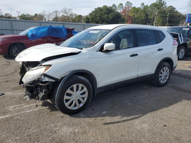 KNMAT2MT1GP614259 - 2016 NISSAN ROGUE S WHITE photo 1