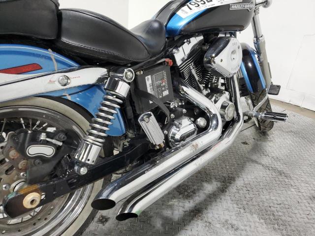 1HD1GV41XBC309264 - 2011 HARLEY-DAVIDSON FXDC BLUE photo 10