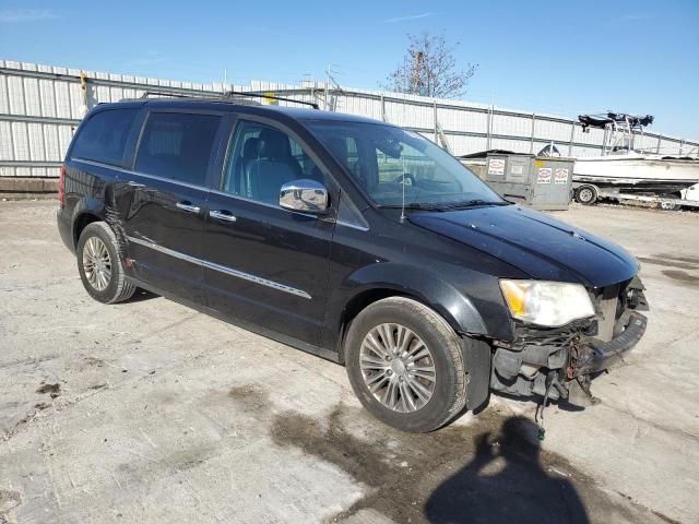 2C4RC1CG1DR572509 - 2013 CHRYSLER TOWN & COU TOURING L BLACK photo 4