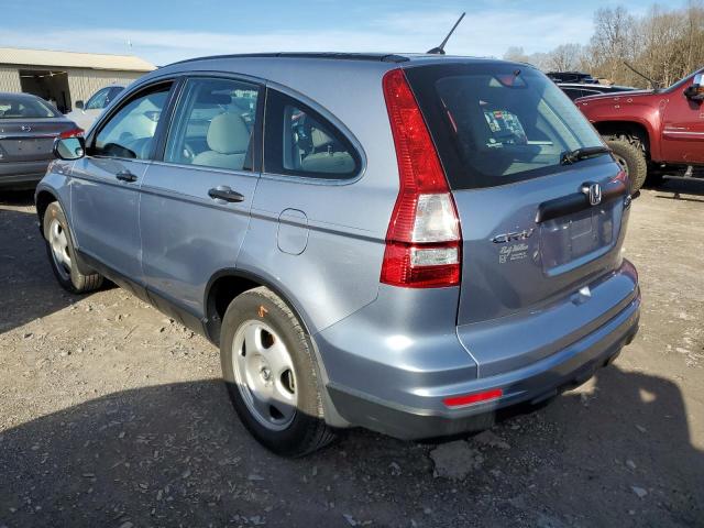 5J6RE4H37BL025925 - 2011 HONDA CR-V LX BLUE photo 2