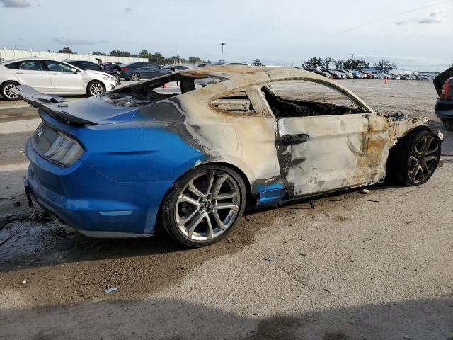 1FA6P8CF5K5204826 - 2019 FORD MUSTANG GT BLUE photo 3