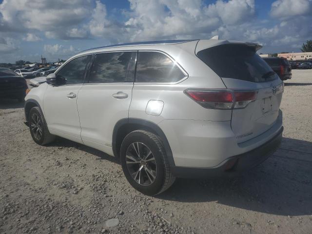 5TDKKRFH1GS178723 - 2016 TOYOTA HIGHLANDER XLE Ağ foto 2