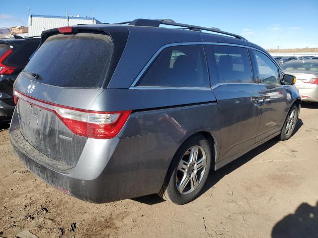 5FNRL5H92CB078574 - 2012 HONDA ODYSSEY TOURING GRAY photo 3