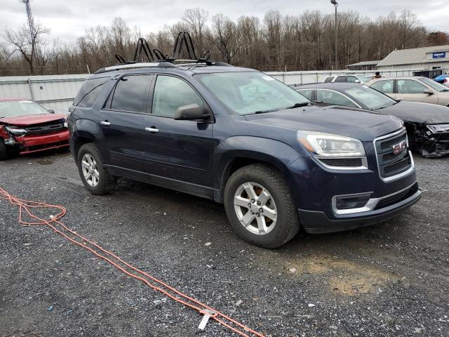 1GKKVPKD3FJ151201 - 2015 GMC ACADIA SLE BLUE photo 4