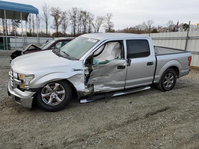 1FTEW1CF6GFC37111 - 2016 FORD F150 SUPERCREW SILVER photo 1