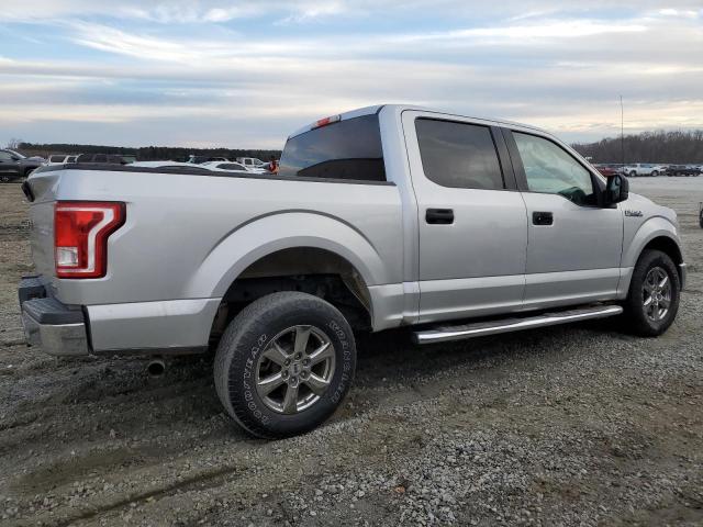 1FTEW1CF6GFC37111 - 2016 FORD F150 SUPERCREW SILVER photo 3