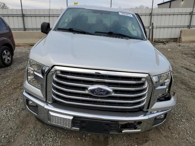 1FTEW1CF6GFC37111 - 2016 FORD F150 SUPERCREW SILVER photo 5