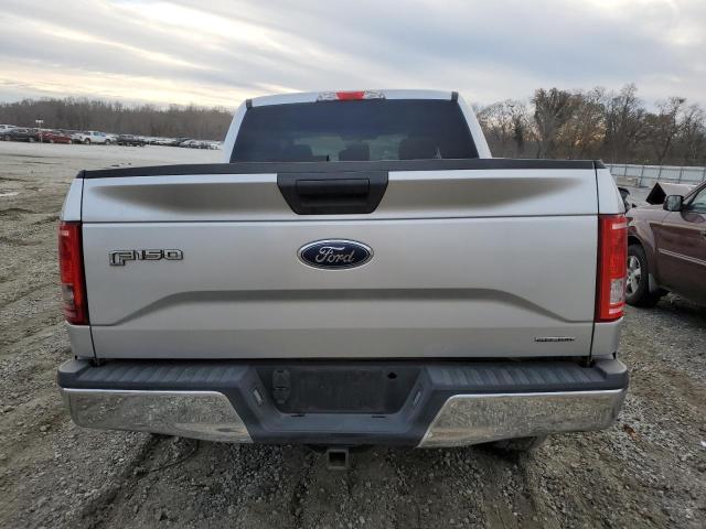 1FTEW1CF6GFC37111 - 2016 FORD F150 SUPERCREW SILVER photo 6