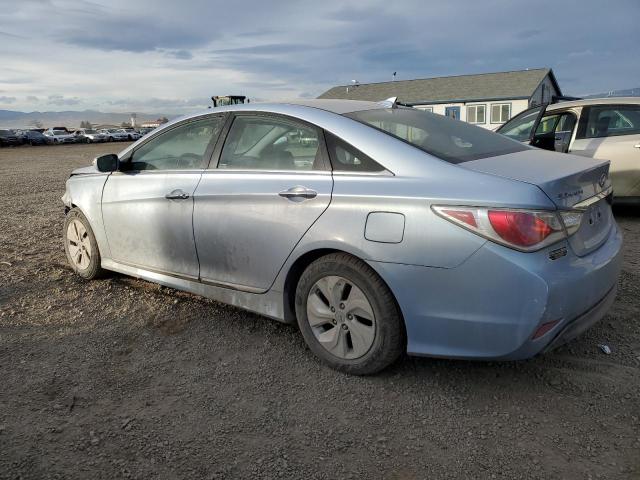 KMHEC4A44DA096121 - 2013 HYUNDAI SONATA HYBRID BLUE photo 2