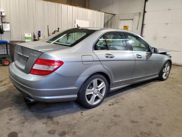 WDDGF8BB8AR094061 - 2010 MERCEDES-BENZ C 300 4MATIC GRAY photo 3