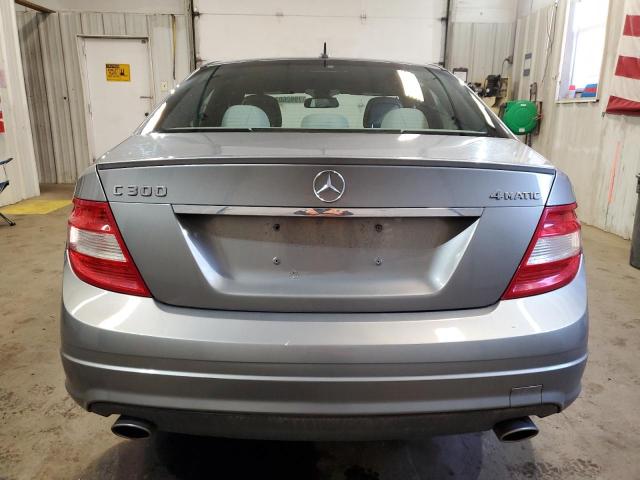 WDDGF8BB8AR094061 - 2010 MERCEDES-BENZ C 300 4MATIC GRAY photo 6