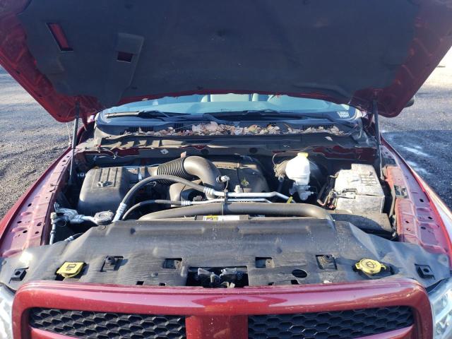 1C6RR7FT5FS683647 - 2015 RAM 1500 ST BURGUNDY photo 11