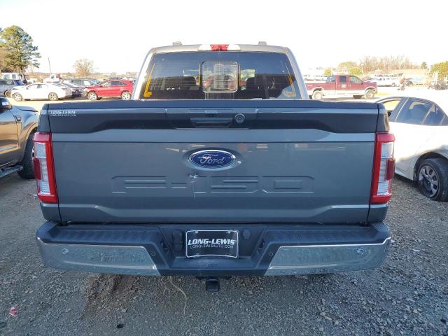 1FTFW1ED3PFA13844 - 2023 FORD F150 SUPERCREW GRAY photo 6