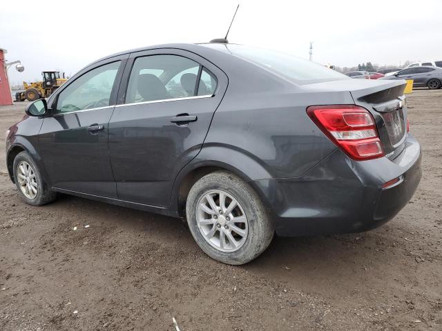 1G1JD5SH5H4154368 - 2017 CHEVROLET SONIC LT GRAY photo 2