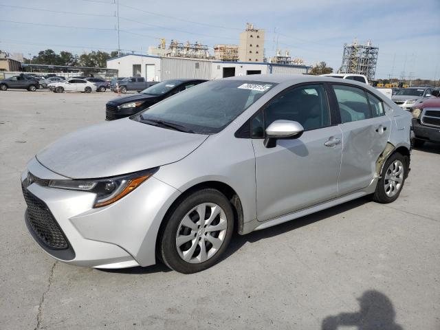 5YFEPMAE6MP150984 - 2021 TOYOTA COROLLA LE SILVER photo 1