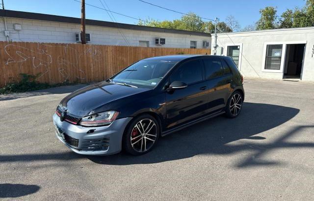 3VW547AUXHM070339 - 2017 VOLKSWAGEN GTI SPORT BLACK photo 2