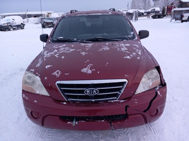 KNDJD735085792948 - 2008 KIA SORENTO LX EX RED photo 5