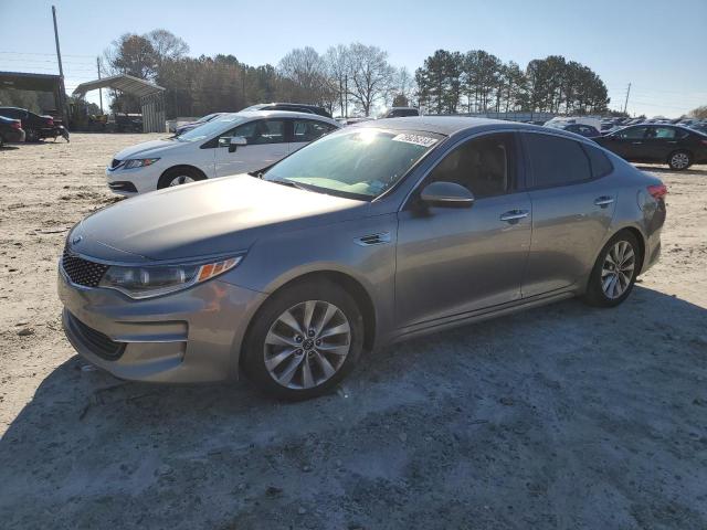 5XXGU4L30HG161460 - 2017 KIA OPTIMA EX GRAY photo 1