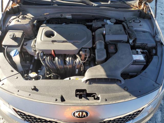 5XXGU4L30HG161460 - 2017 KIA OPTIMA EX GRAY photo 11