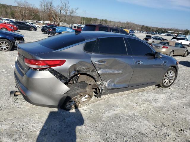 5XXGU4L30HG161460 - 2017 KIA OPTIMA EX GRAY photo 3