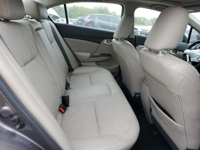 19XFB2F90DE028822 - 2013 HONDA CIVIC EXL გრაფიტი ფოტო 10