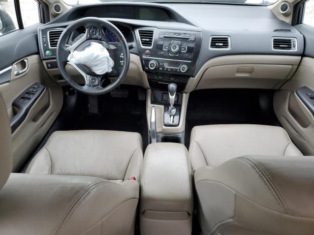 19XFB2F90DE028822 - 2013 HONDA CIVIC EXL გრაფიტი ფოტო 8