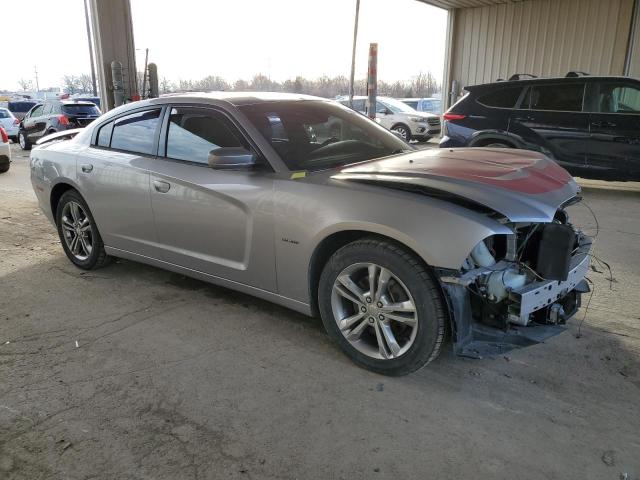 2C3CDXDT6EH138308 - 2014 DODGE CHARGER R/T SILVER photo 4