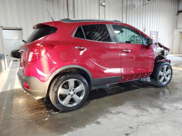 KL4CJGSB8DB188563 - 2013 BUICK ENCORE RED photo 3