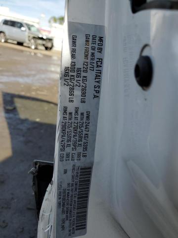 ZFBERFBB3H6F44617 - 2017 RAM PROMASTER SLT Білий фото 12