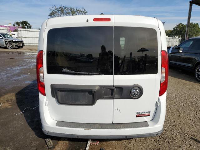 ZFBERFBB3H6F44617 - 2017 RAM PROMASTER SLT WHITE photo 6