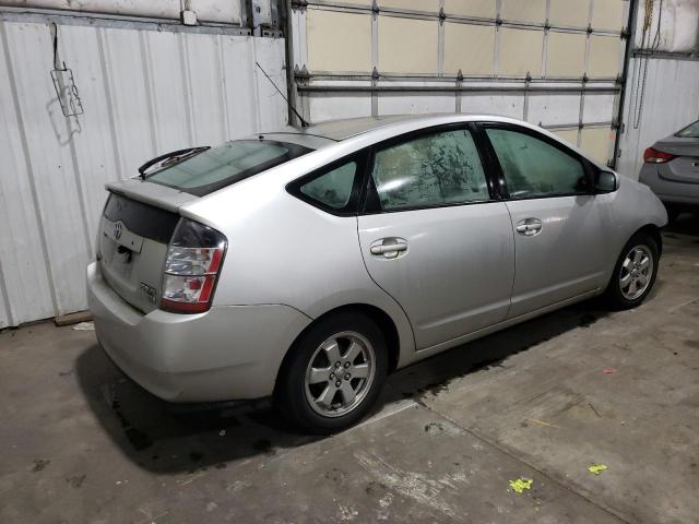 JTDKB20U553016766 - 2005 TOYOTA PRIUS SILVER photo 3