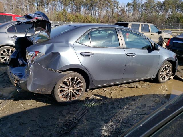 2T1BURHEXFC384580 - 2015 TOYOTA COROLLA L GRAY photo 3