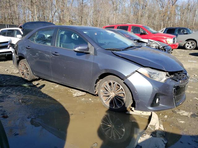 2T1BURHEXFC384580 - 2015 TOYOTA COROLLA L GRAY photo 4