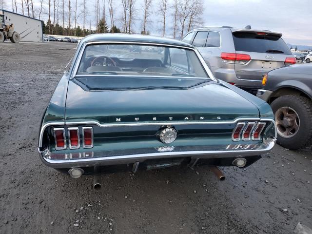 8R01C102579 - 1968 FORD MUSTANG GREEN photo 6