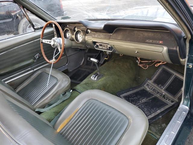 8R01C102579 - 1968 FORD MUSTANG GREEN photo 8