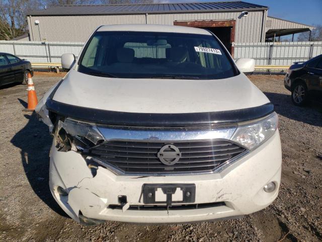 JN8AE2KP1F9120104 - 2015 NISSAN QUEST S WHITE photo 5