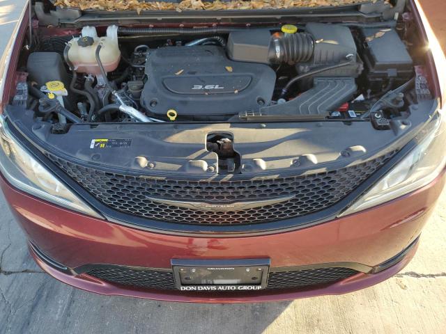 2C4RC1FG8JR333983 - 2018 CHRYSLER PACIFICA TOURING PLUS BURGUNDY photo 12