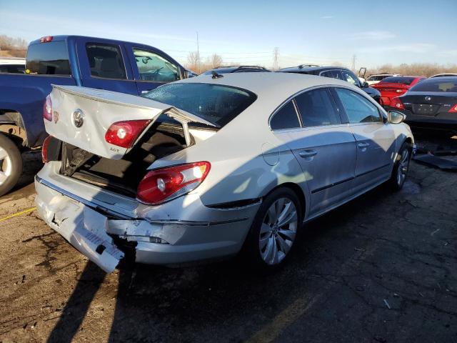 WVWMN7AN6BE712220 - 2011 VOLKSWAGEN CC SPORT GRAY photo 3