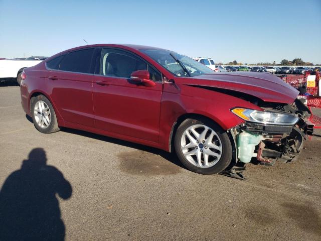 3FA6P0H71GR194139 - 2016 FORD FUSION SE RED photo 4