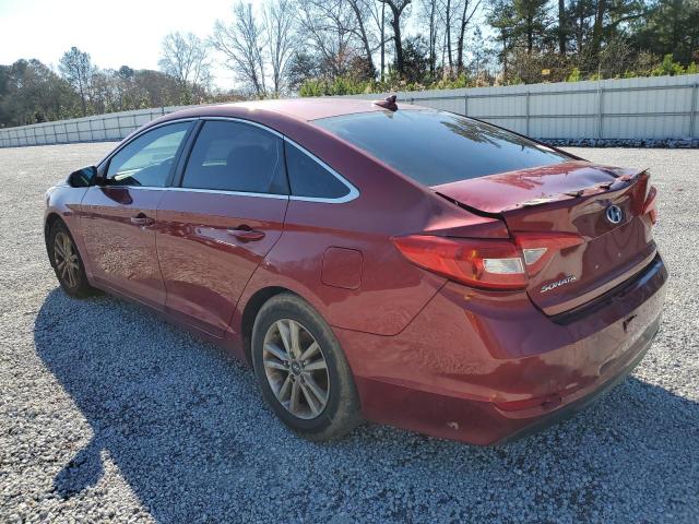 5NPE24AFXFH035909 - 2015 HYUNDAI SONATA SE RED photo 2