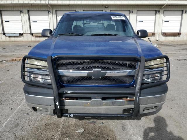 2GCEC19V141138822 - 2004 CHEVROLET SILVERADO C1500 BLUE photo 5