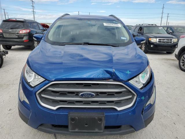 MAJ3P1TE9JC163550 - 2018 FORD ECOSPORT SE BLUE photo 5