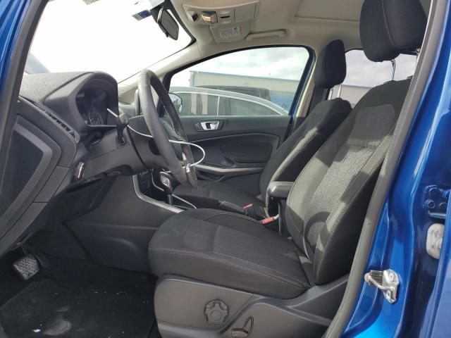 MAJ3P1TE9JC163550 - 2018 FORD ECOSPORT SE BLUE photo 7