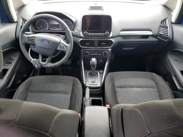 MAJ3P1TE9JC163550 - 2018 FORD ECOSPORT SE BLUE photo 8
