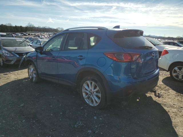 JM3KE4DY8E0357765 - 2014 MAZDA CX-5 GT BLUE photo 2