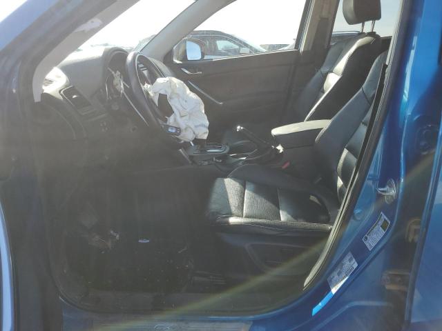 JM3KE4DY8E0357765 - 2014 MAZDA CX-5 GT BLUE photo 7