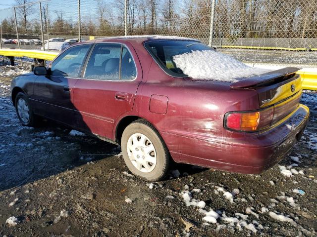 4T1SK12E6PU164367 - 1993 TOYOTA CAMRY LE BURGUNDY photo 2