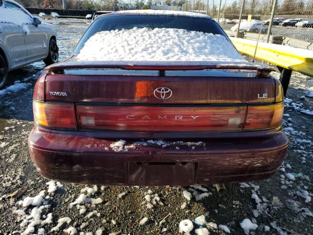 4T1SK12E6PU164367 - 1993 TOYOTA CAMRY LE BURGUNDY photo 6