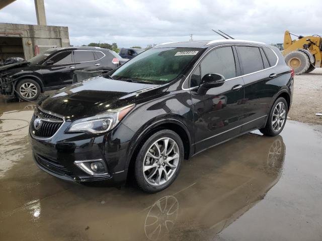 LRBFXCSA7LD165813 - 2020 BUICK ENVISION ESSENCE BLACK photo 1