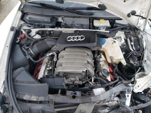 WAUDH74F86N132756 - 2006 AUDI A6 3.2 QUATTRO WHITE photo 11